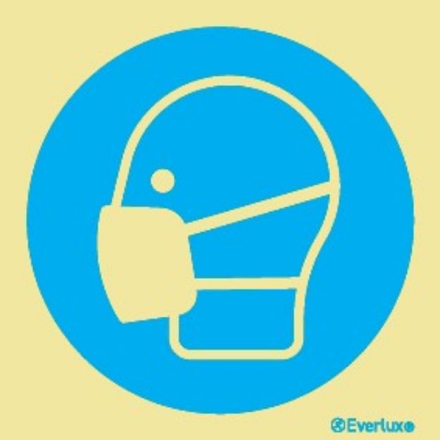 Wear a mask - mandatory sign 